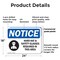 Signmission 18 in Height, 24 in Width, Plastic, Rectangle OS-2PACK-NS-P-1824-L-15787 - alternate 7